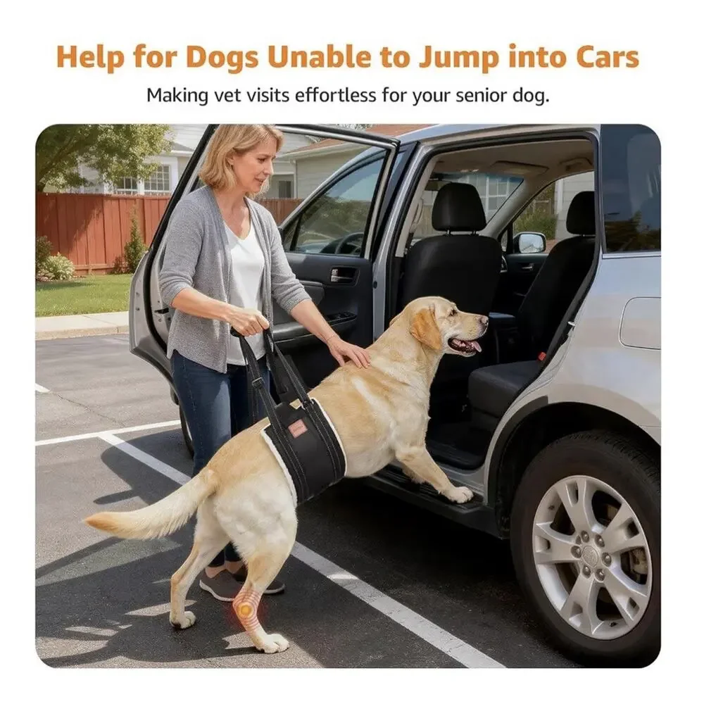 LOOBANI Dog Lift Harness XL Rear Leg Support Sling Hip Arthritis Rehab Aid